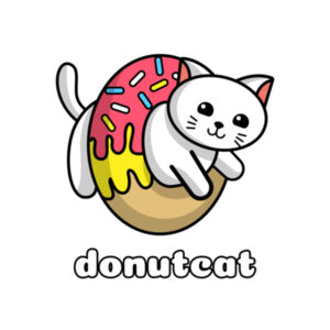 Donut Cat Design