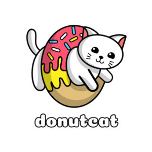 Donut Cat Design